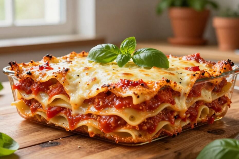 Czy gotować makaron do lasagne