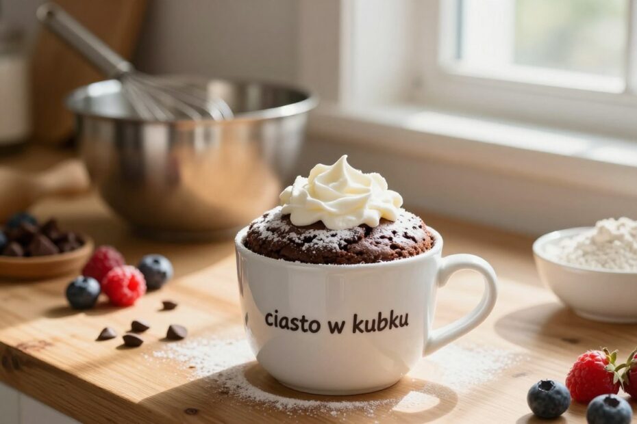Jak zrobić ciasto w kubku