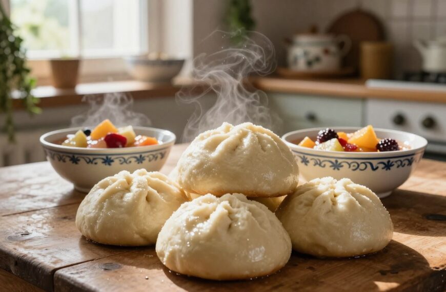 Jak zrobić kluski na parze