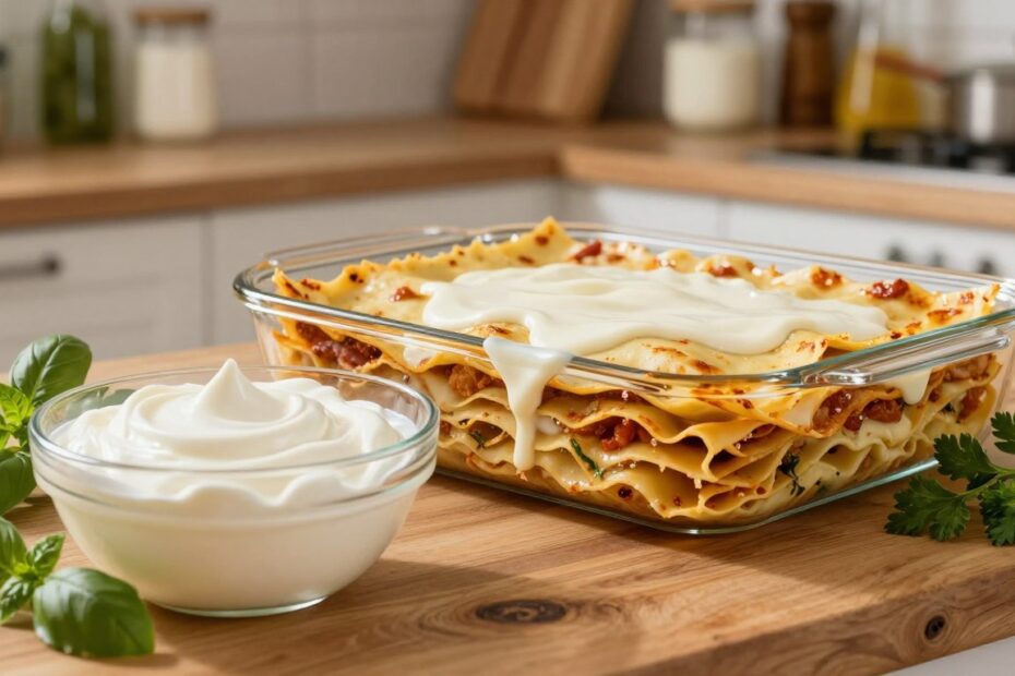 Jaka śmietana do lasagne