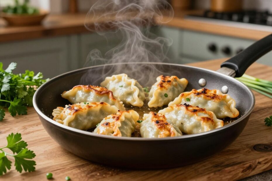 Na czym podsmażyć pierogi