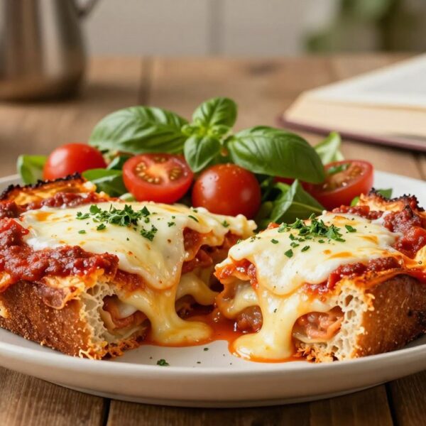 Zapiekanka a la lasagne