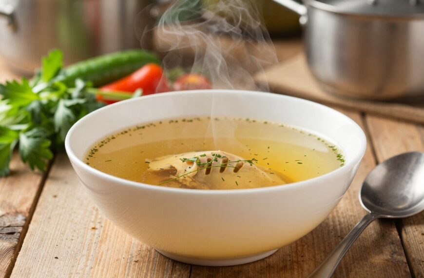 Czy zbierać szumowiny z rosołu