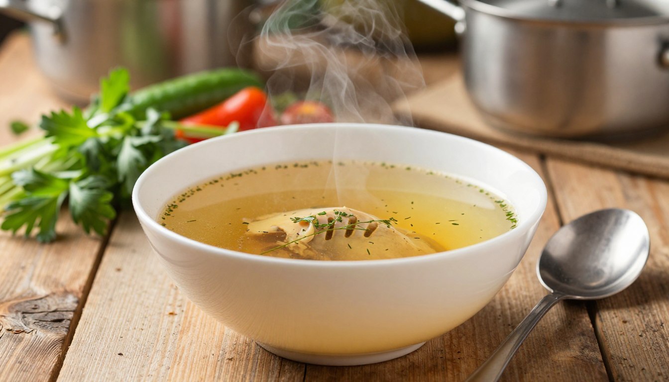 Czy zbierać szumowiny z rosołu