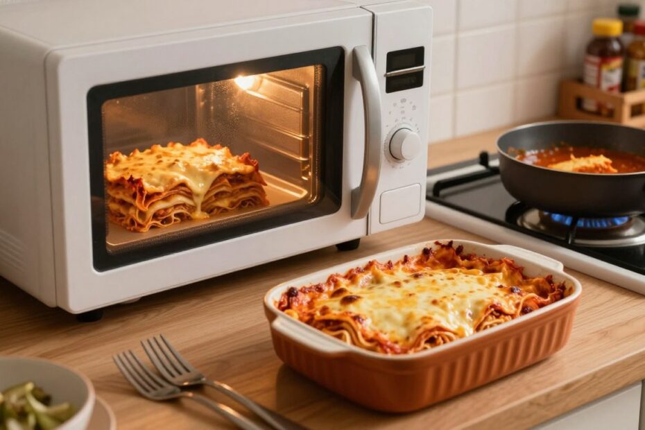 Jak podgrzać lasagne