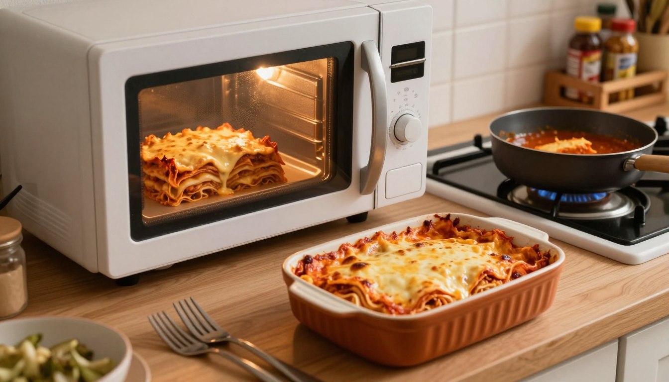 Jak podgrzać lasagne