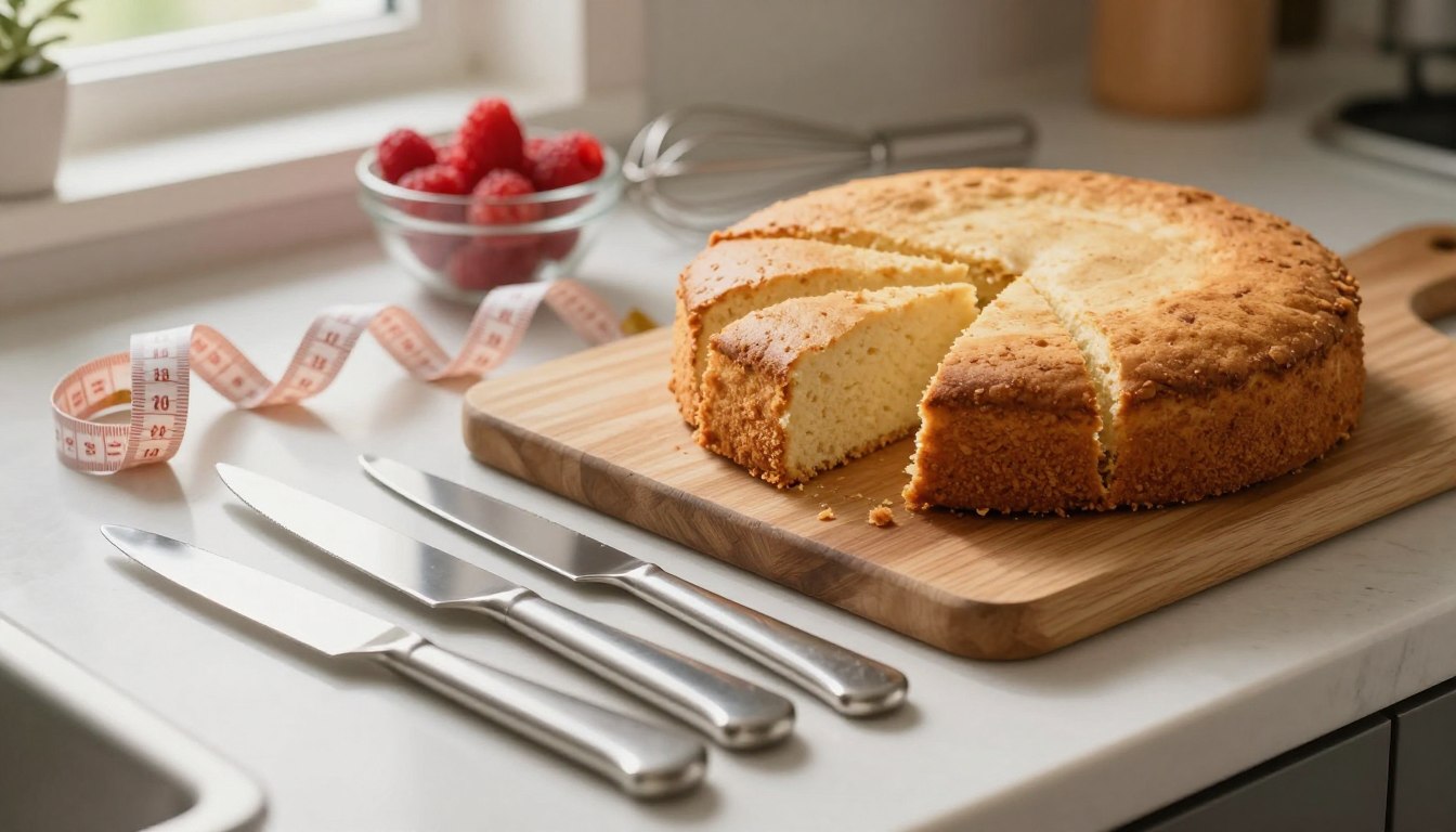 Jak pokroić ciasto na równe kawałki