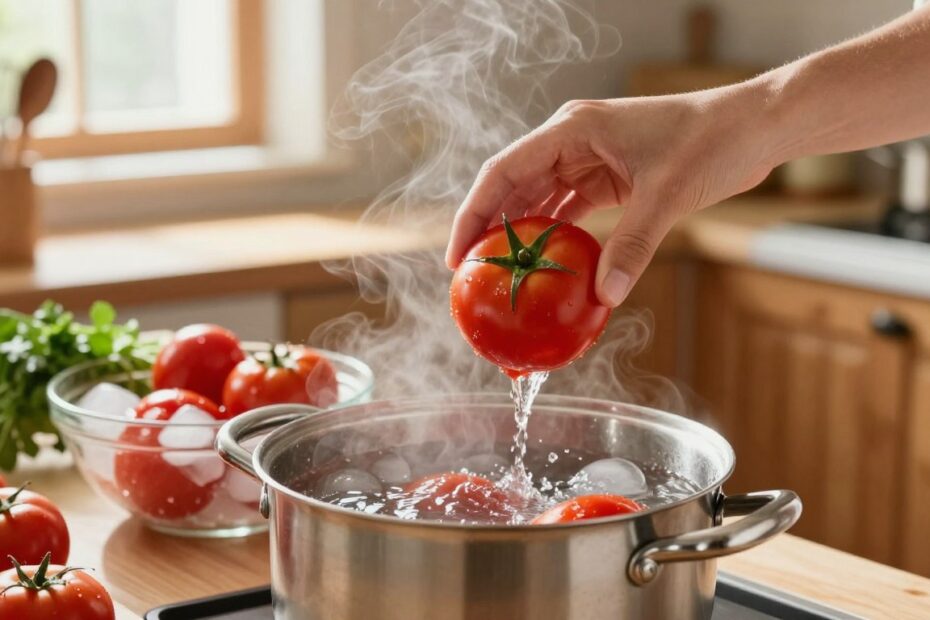 Jak sparzyć pomidory