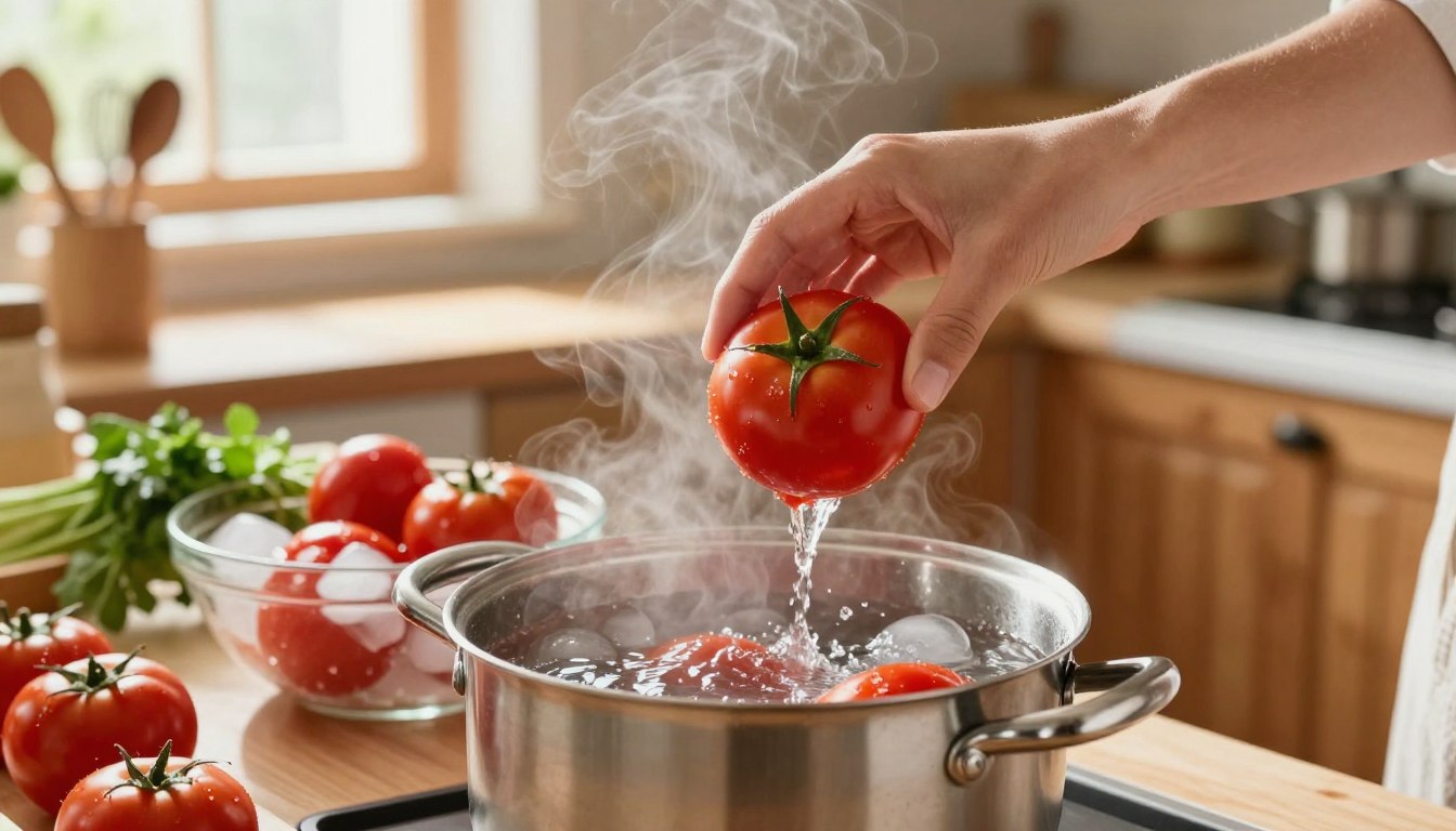 Jak sparzyć pomidory