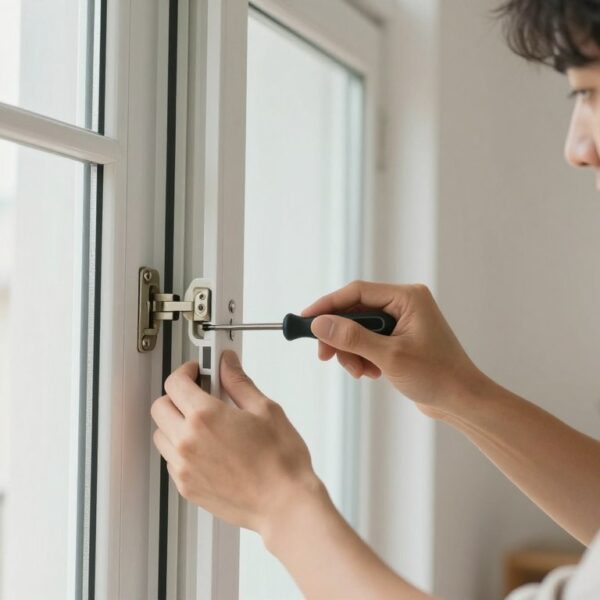 Jak zdjąć okno plastikowe z zawiasów bez nerwów – co odblokować i na co uważać