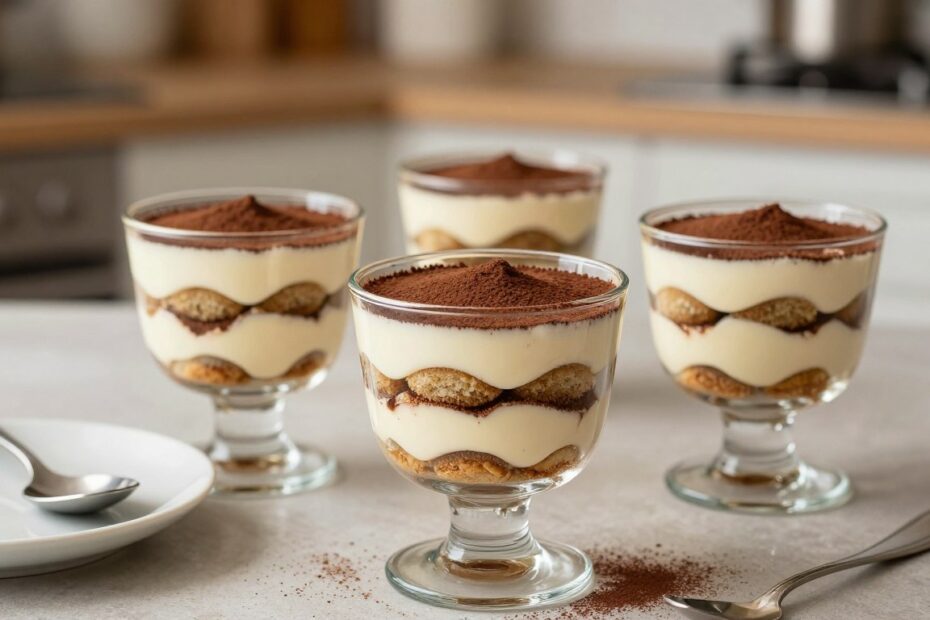 Jak zrobić tiramisu w pucharkach