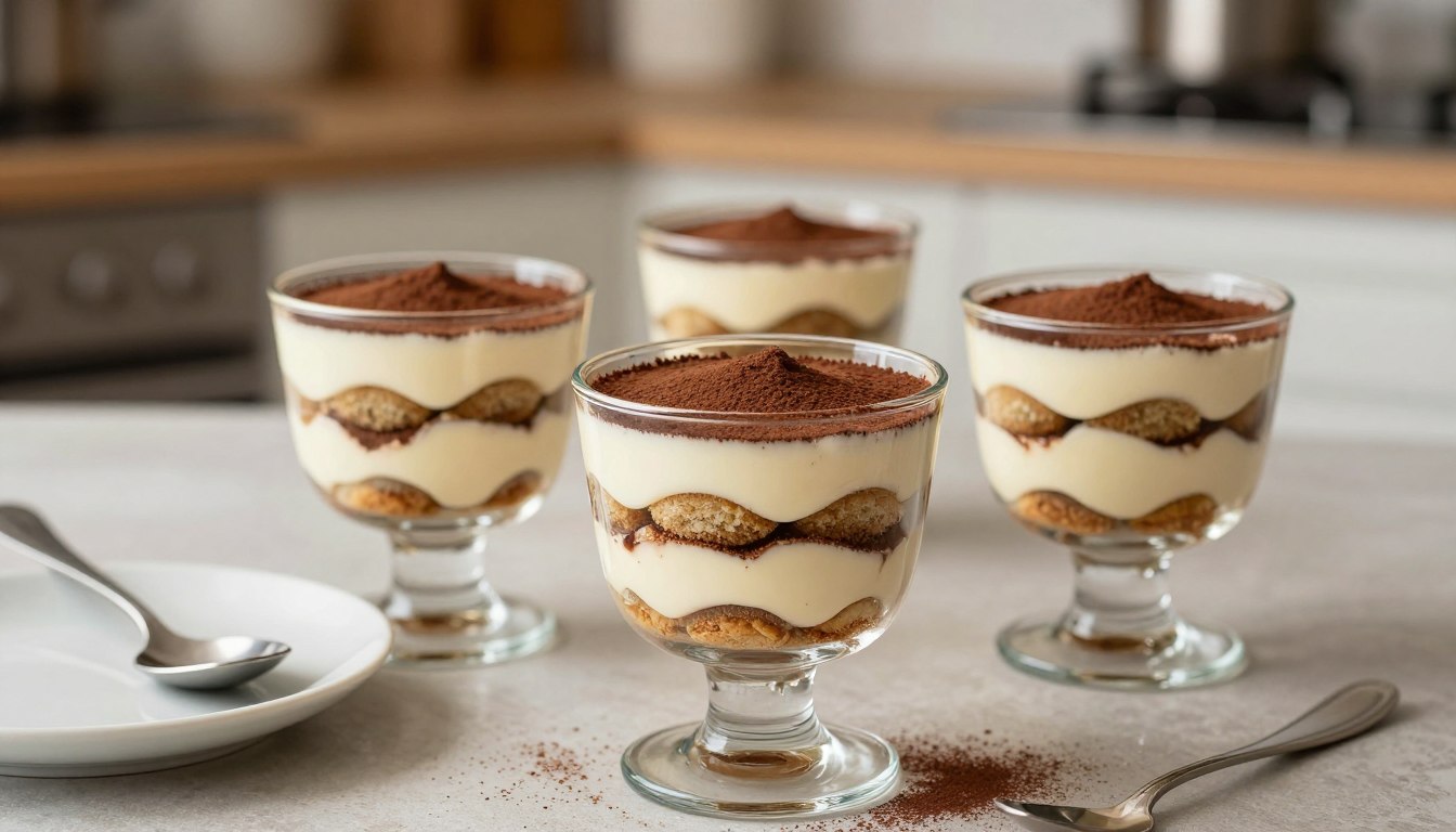 Jak zrobić tiramisu w pucharkach