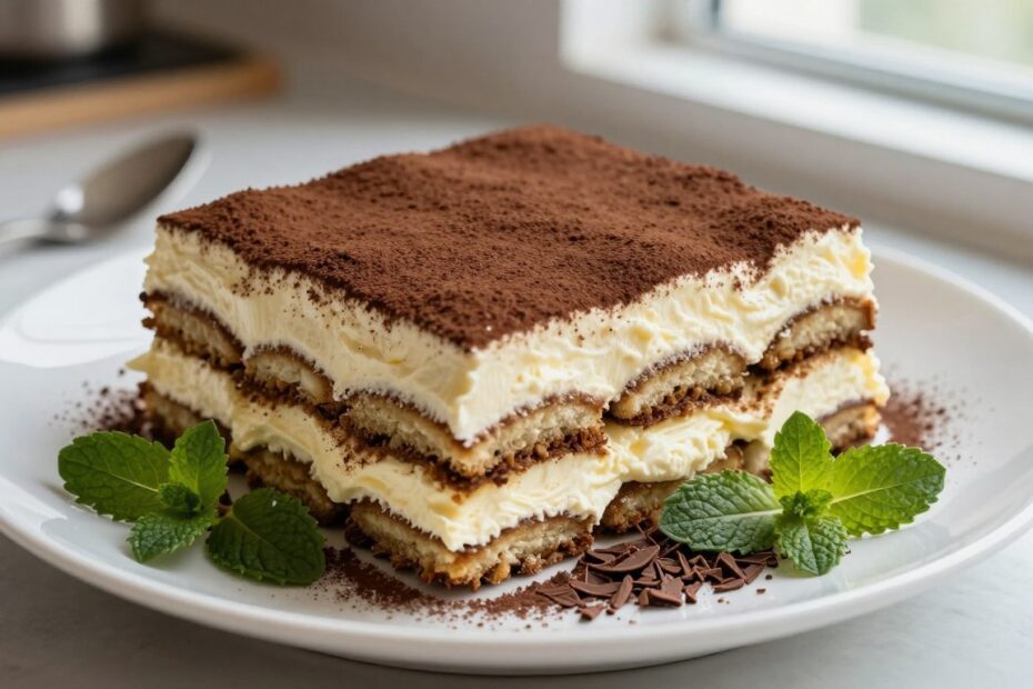 Jak zrobić tiramisu z mascarpone i bitą śmietaną