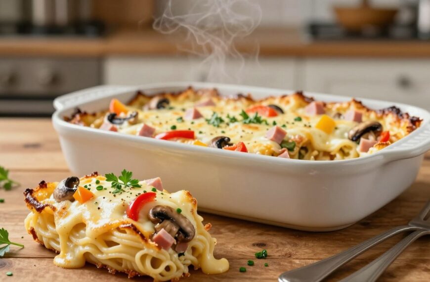 Jak zrobić zapiekankę z makaronem