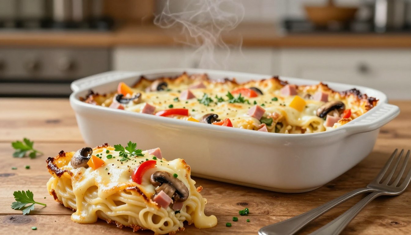 Jak zrobić zapiekankę z makaronem