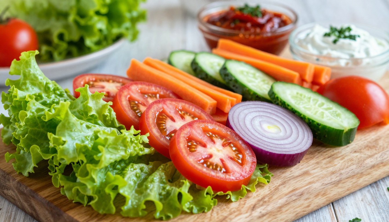 Jakie warzywa do kebaba