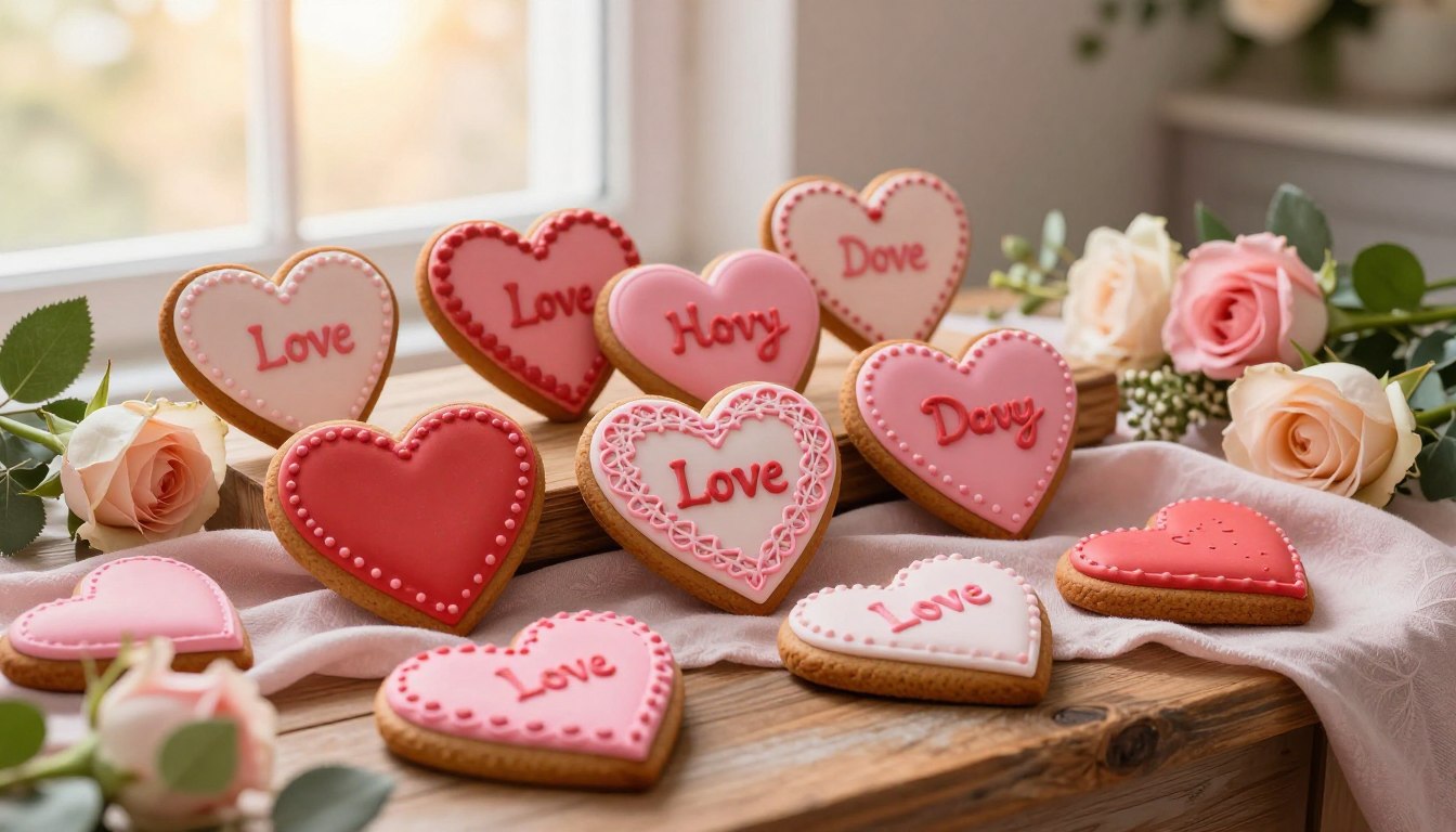 Pierniki na walentynki