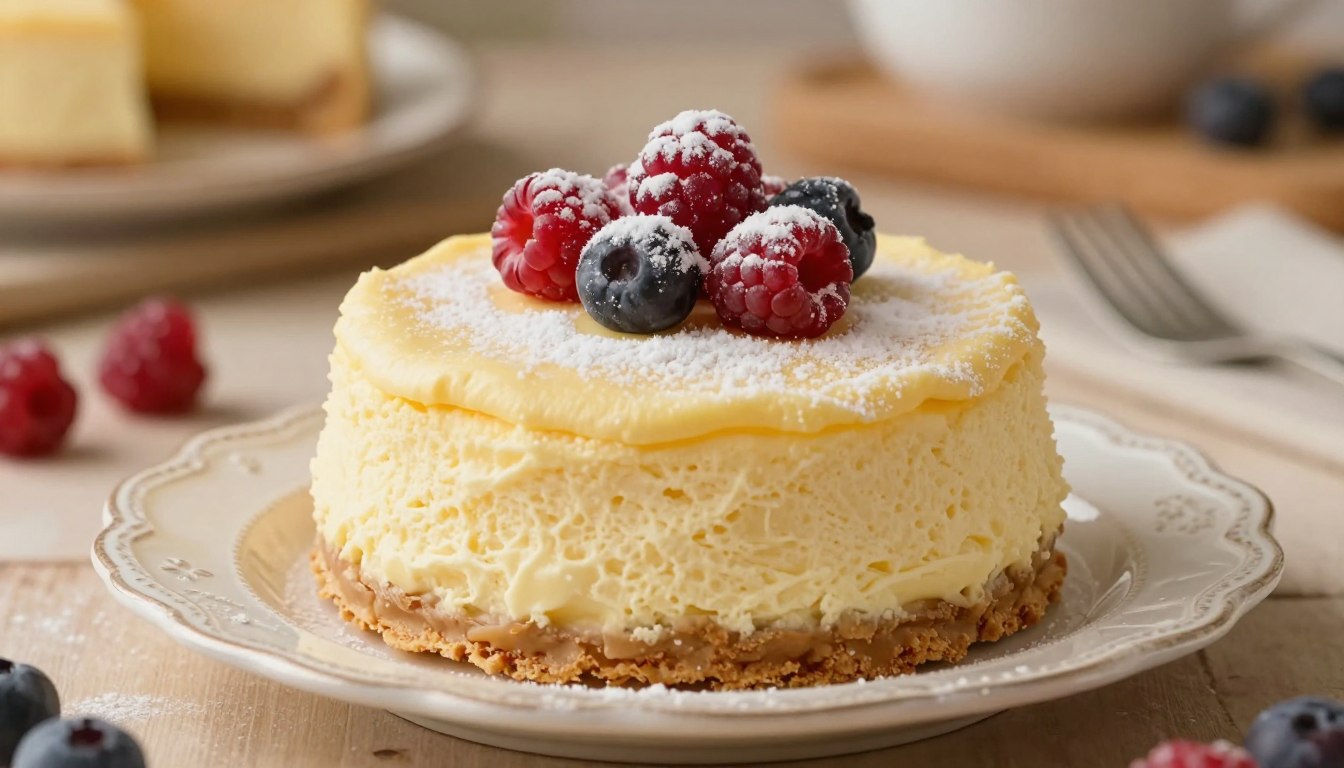 Sernik puszysty jak chmurka