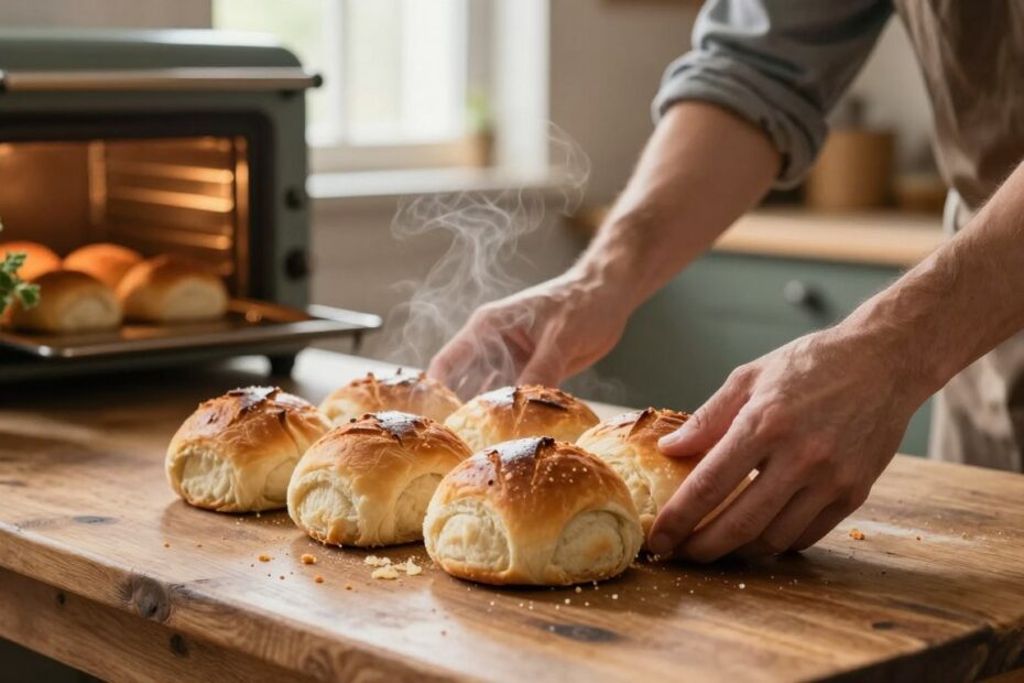 Jak odświeżyć bułki w piekarniku