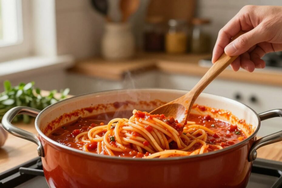 Jak zagęścić sos do spaghetti